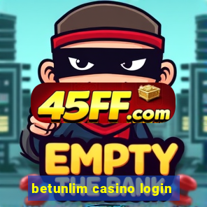 betunlim casino login